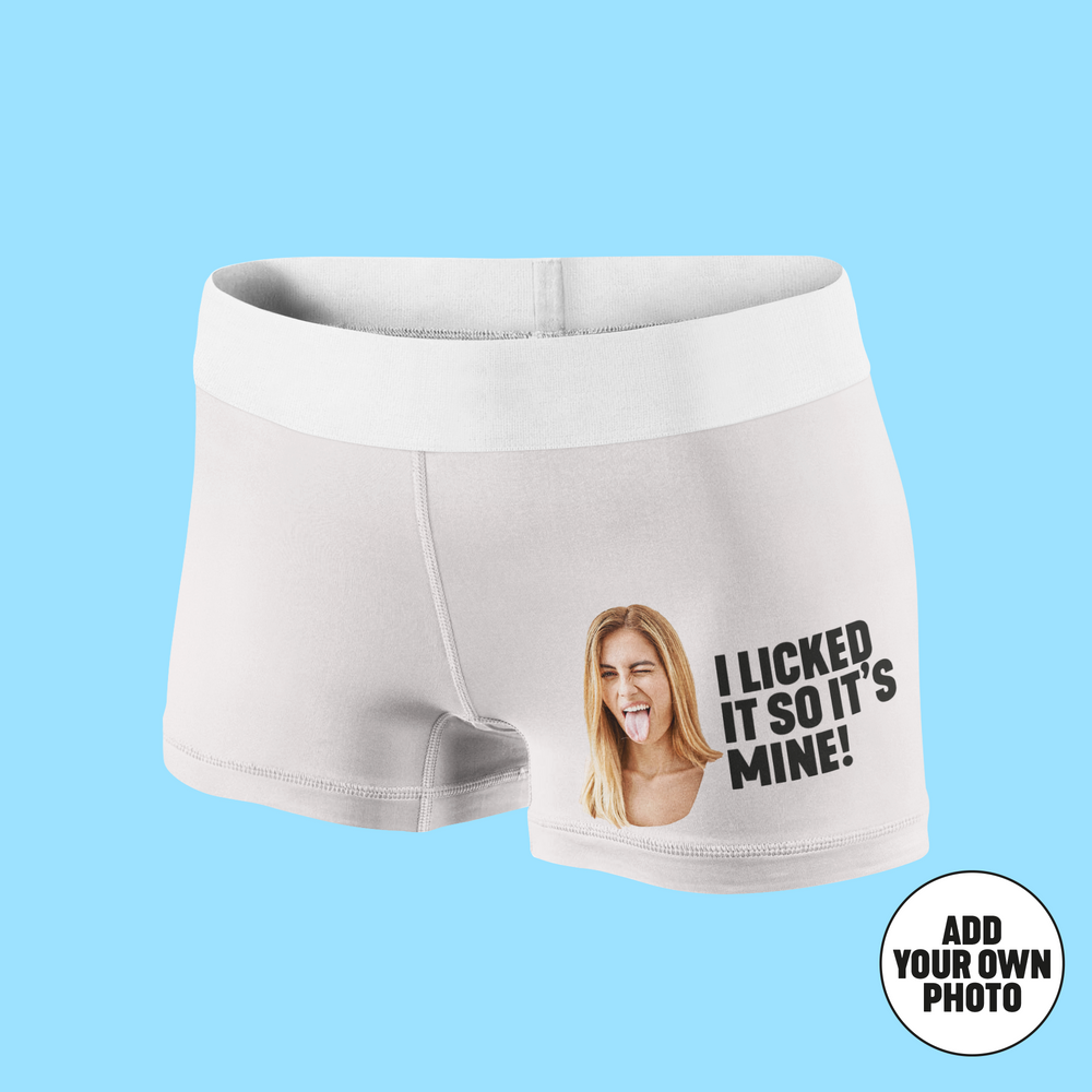 Photo Upload Licked Boxer Shorts #1 image